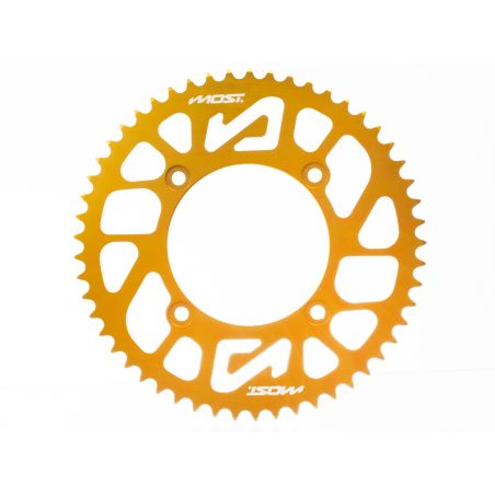 Corona MOST Crown 420 53 dientes Beta RR 50cc oro anodizado