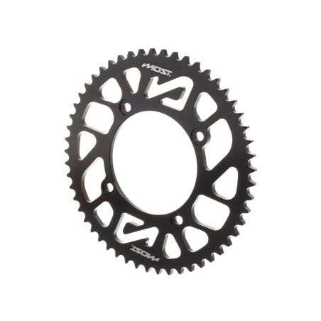 Corona MOST Crown 420 – 53 dientes Beta RR 50cc negro anodizado