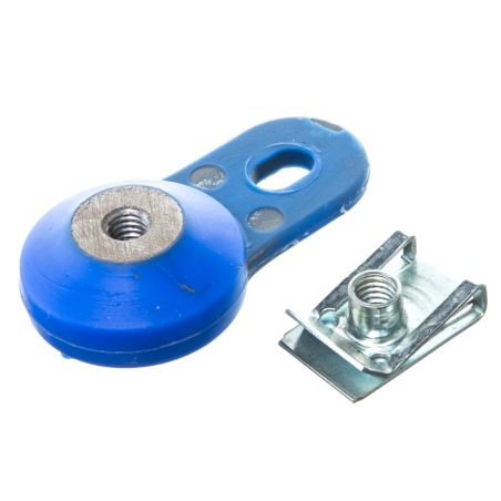 Silentblock de escape Watts azul