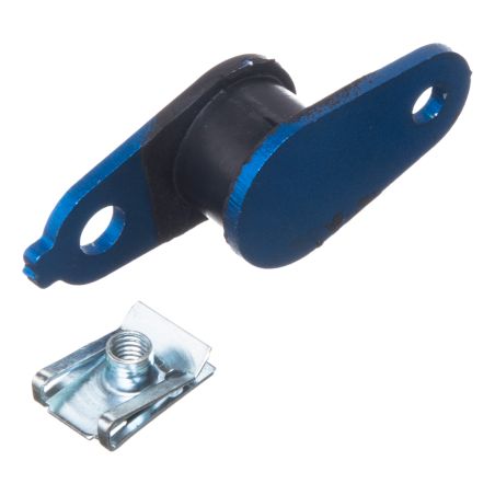 Silentbloc d'échappement Watts 76.5mm bleu