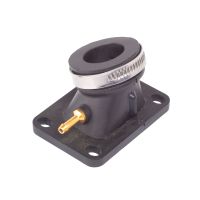 Pipe d'admission Watts diam. 24mm Minarelli AM6 et Derbi avec dépression