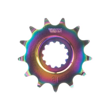 Piñón Watts Minarelli AM6 Z13 420 titanio azul