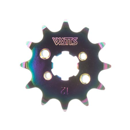 Pignon Watts Derbi après 99 Z12 420 titane bleu