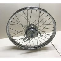 Roue arrière complète à rayons 1.5 X 17 " Peugeot 103 SP MVL 36 trous