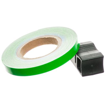 Filete adhesivo de llanta Watts 6 mm verde fluorescente