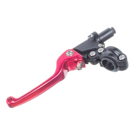 Palanca de embrague ajustable y plegable WATTS en color rojo