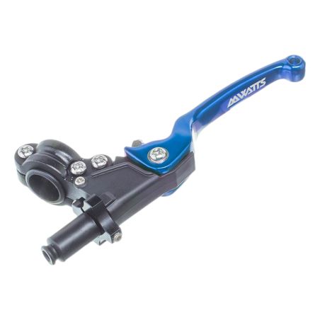 Palanca de embrague ajustable y plegable WATTS en color azul