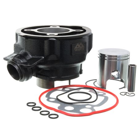 Kit cilindro 80 cc Watts de hierro fundido Minarelli AM6