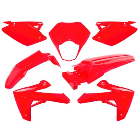 Kit carénage Watts Rieju MRT et MRT PRO rouge