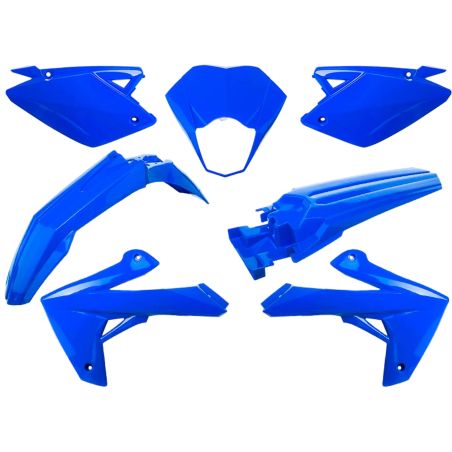 Kit carénage Watts Rieju MRT et MRT PRO bleu