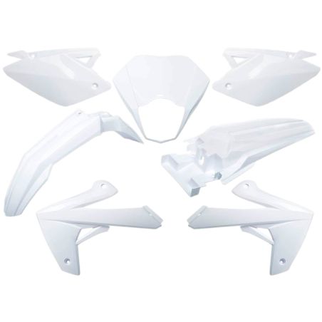 Kit carénage Watts Rieju MRT et MRT PRO blanc
