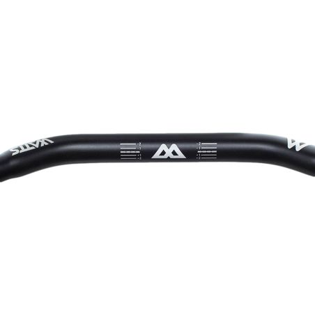 Manillar Watts sin barra, 28,6 mm, doble tubo, color negro