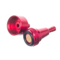 Filtre à essence Watts aluminium Rouge