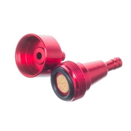 Filtre à essence Watts aluminium Rouge