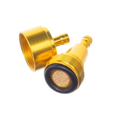 Filtro de gasolina Watts aluminio dorado