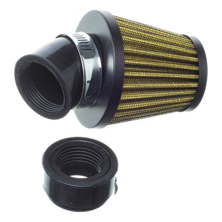 Filtre à air Watts type K&N noir 28-35mm incliné