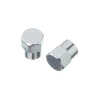 Bouchon de valve Watts aluminium hexagone Gris