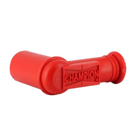 Pipa de bujía roja Champion