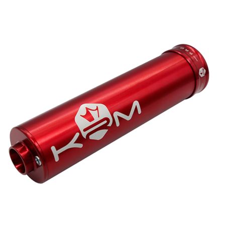 Silencieux d'échappement KRM Pro Ride 70-80cc rouge