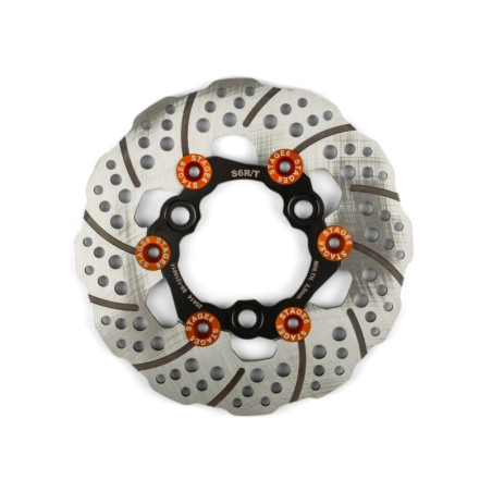 Disque de frein arrière flottant Stage 6 MBK Nitro Yamaha Aerox 190mm
