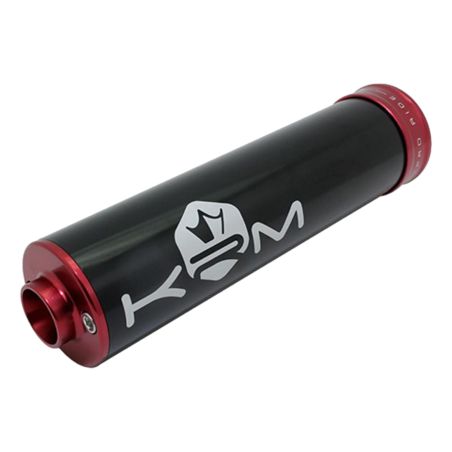 Silencieux d'échappement KRM Pro Ride 70-90cc noir/rouge