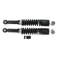 Amortiguadores regulables de 260 mm en negro (El par)