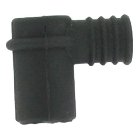Antiparasitario Ø7 mm de silicona – Negro