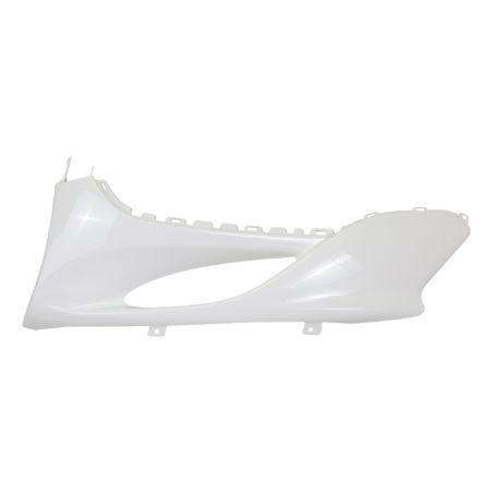 Faldón lateral inferior izquierdo TNT adaptable para MBK Mach G / Yamaha Jog blanco