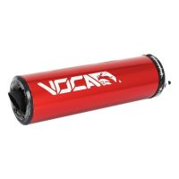 Silencieux de pot Mécaboîte  - VOCA Racing Alu Rouge