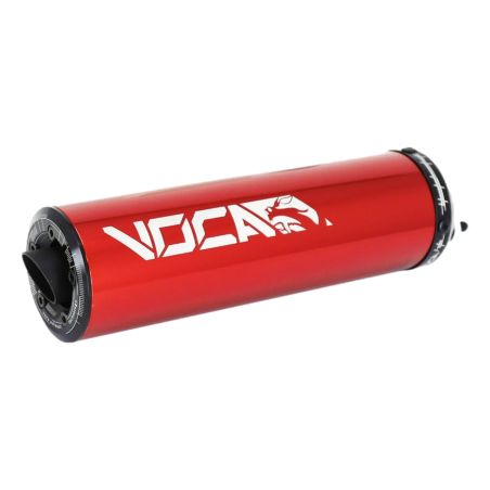 Silencieux de pot Mécaboîte  - VOCA Racing Alu Rouge