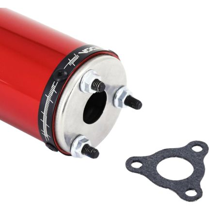 Silencieux de pot Mécaboîte  - VOCA Racing Alu Rouge