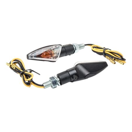 Clignotant Watts Ambiance Noir Transparent Homologué