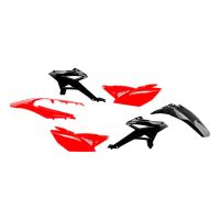 Kit carénage Watts Beta RR 2012 - 2020 avant noir arrière rouge