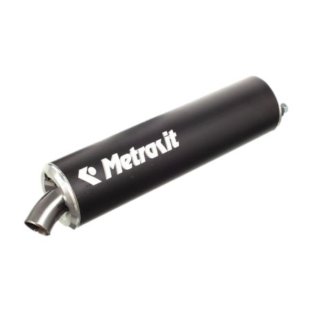 Silencieux d'échappement Metrakit noir mécaboîte