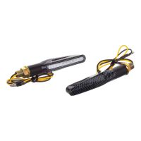 Clignotants Watts Poursuite 9 LEDs séquentiels carbone