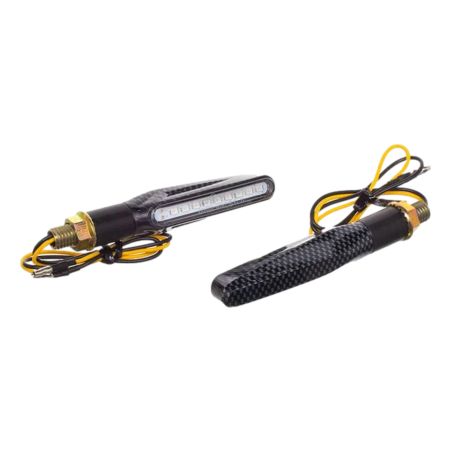 Clignotants Watts Poursuite 9 LEDs séquentiels carbone