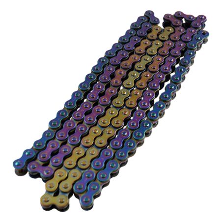 Chaine Doppler 420 134M renforcée Titane bleu Mécaboite