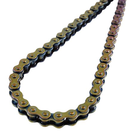 Chaine Doppler 420 134M renforcée Titane bleu Mécaboite