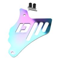 Cache pignon Doppler Minarelli AM6 Titane bleu