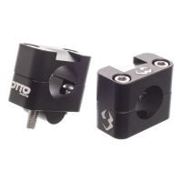 Soportes de manillar OTTO Parts negros de 28,6 mm