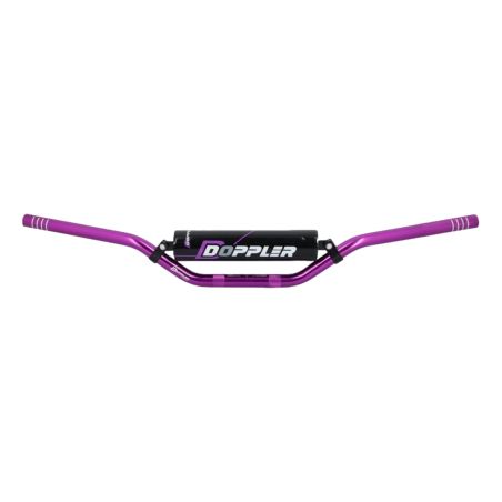 Manillar Doppler Cross bar con protector de manillar  22 mm violeta