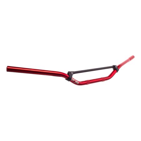 Guidon aluminium bas OTTO Parts 22mm rouge