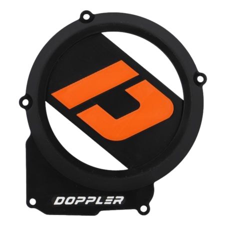 Carter de encendido Doppler Minarelli AM6 Negro/ Naranja