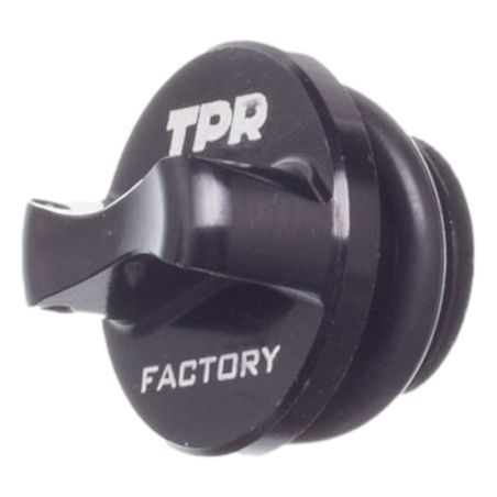 Tapón de aceite Top Performances para Minarelli AM6 negro