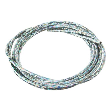 Gaine cable de gaz lazer chromé 1m