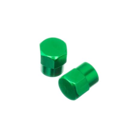 Bouchon de valve Watts aluminium hexagone Vert