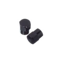 Bouchon de valve Watts aluminium hexagone Noir