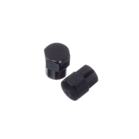 Bouchon de valve Watts aluminium hexagone Noir
