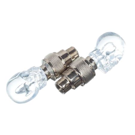 Bouchon de valve Watts transparent illuminé Bleu