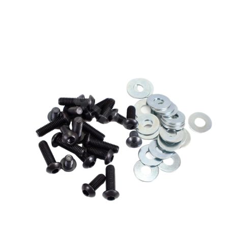 Kit visserie de carénage Sherco Noir